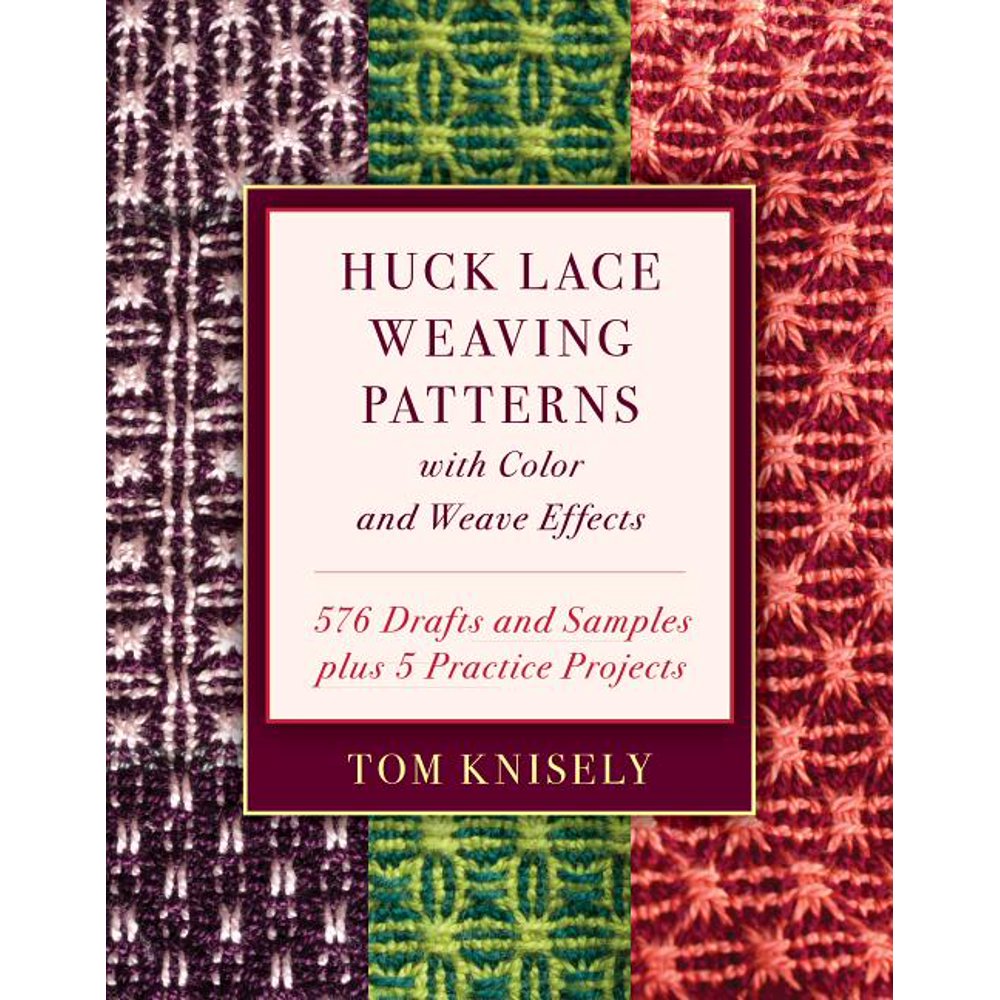 Huck Lace Weaving Patterns with Color and Weave Effects 576 Drafts