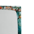 thumbnail image 2 of Wall Fitted Sheet, Fragment of Brickwork Close-up Photograph Old Damaged Dramatic Wrecked Grunge Texture, Soft Decorative Fabric Bedding, Full Size, Red Teal, by Ambesonne, 2 of 2