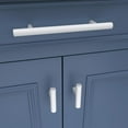 thumbnail image 3 of goldenwarm 10 Pack Gold Cabinet Knobs Brushed Brass Drawer Knobs Gold Dresser Hardware - LS201GD Single Hole Handles for Kitchen Cupboard Doors Closet Hardware 2in Overall Length, 3 of 10