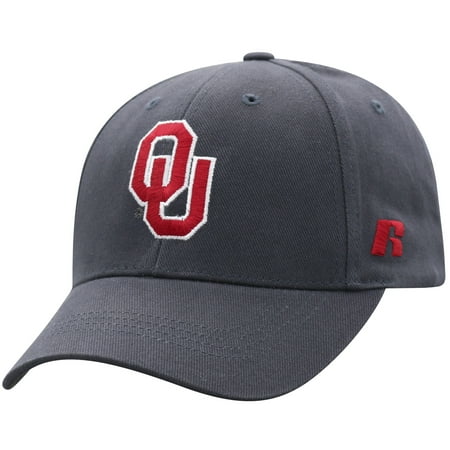 - Men's Russell Charcoal Oklahoma Sooners Endless Adjustable Hat - OSFA