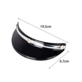 thumbnail image 4 of koolsoo Helmet Visor Peak 3 Snaps Helmet Visor Protector for Half Helmets Parts Black, 4 of 9