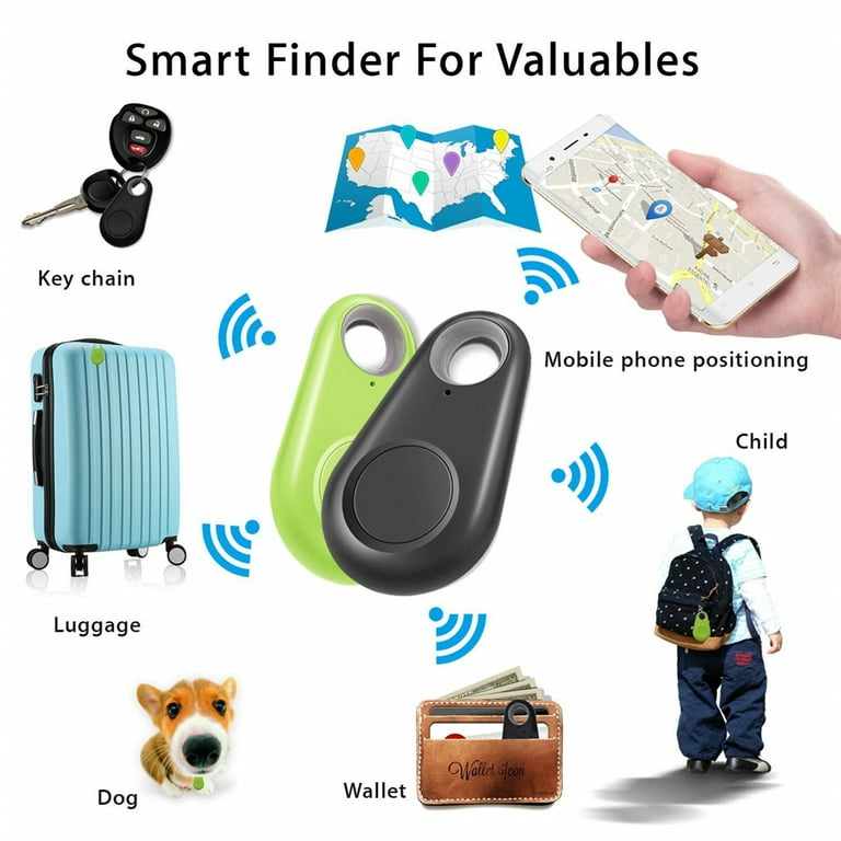 Europsonic - TRAKY Lot de 5 tracker GPS Bluetooth 4.0 Sytème d'alarme &  localisation pour retrouver ses clés, objets, animaux App smartphone 