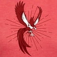thumbnail image 3 of CafePress - Alpha Sigma Phi Phoenix T Shirt - Womens Tri-blend T-Shirt, 3 of 4
