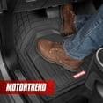 thumbnail image 3 of Alfombrillas para coche Motor Trend 943-BK FlexTough Defender, color negro, 3 of 9