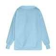 thumbnail image 5 of YanHoo Sweatshirts for Girls Half Zip Trendy Oversized Sweatshirts Tween Girls Fleece Long Sleeve Pullover Sweater Tops 5-14 Years Clearance Sweatshirts for Girls, 5 of 8