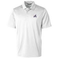 thumbnail image 2 of Men's Cutter & Buck  White Atlanta Braves City Connect Prospect Textured Stretch Polo, 2 of 3