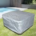 thumbnail image 3 of Housse SPA Baignoire Piscine Imperméable SPA Bulle Message 244x244x90cm, 3 of 8