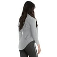 thumbnail image 4 of Hybrid & Company Womens Casual Work High Low Blazer Jacket JK45590 1073T Heather GR M, 4 of 7