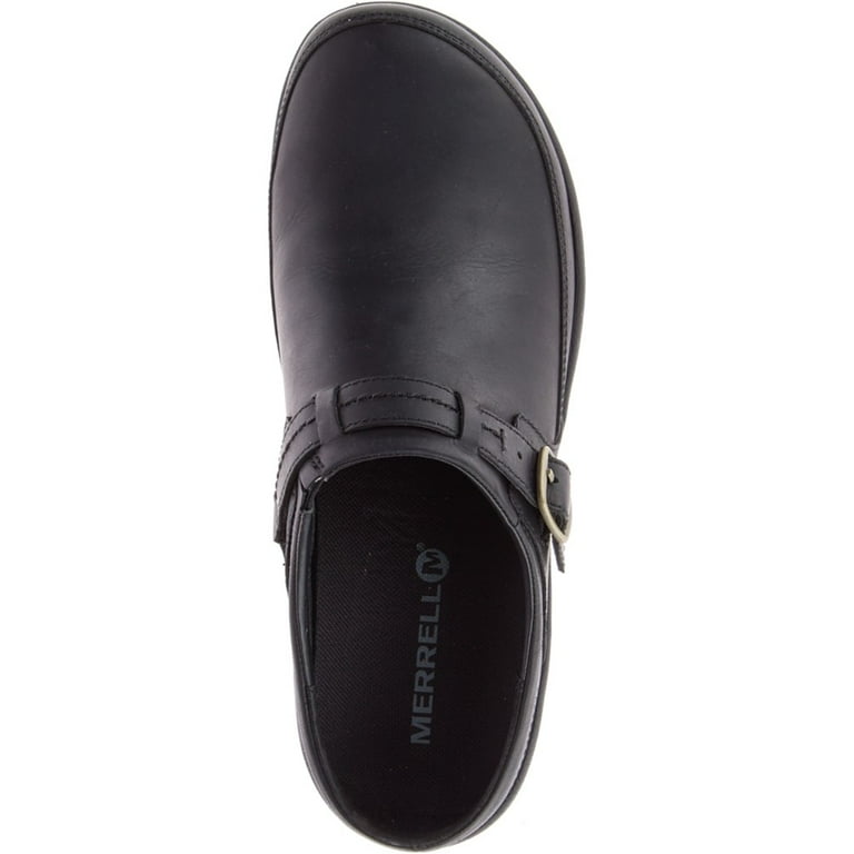 Merrell J94570 8.5 Womens Encore Kassie Buckle Slide Clog Black Size 8.5M Walmart