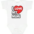 thumbnail image 3 of Inktastic I Love My Mimi Boys or Girls Baby Bodysuit, 3 of 5