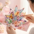 thumbnail image 6 of Butterfly 3D Flower Greeting Card with Envelope, Handmade Foldable Mother's Day Card for Wife, Girlfriend, Mom, Friends, Unique Valentines Day Gifts and Occasion Cards, Blue, 6 of 6