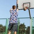 thumbnail image 5 of Sikiie Butterflies1 Basketball Jersey Reversible Men's Mesh Athletic Sports Shirts Training Practice S-4XLX-Large, 5 of 6