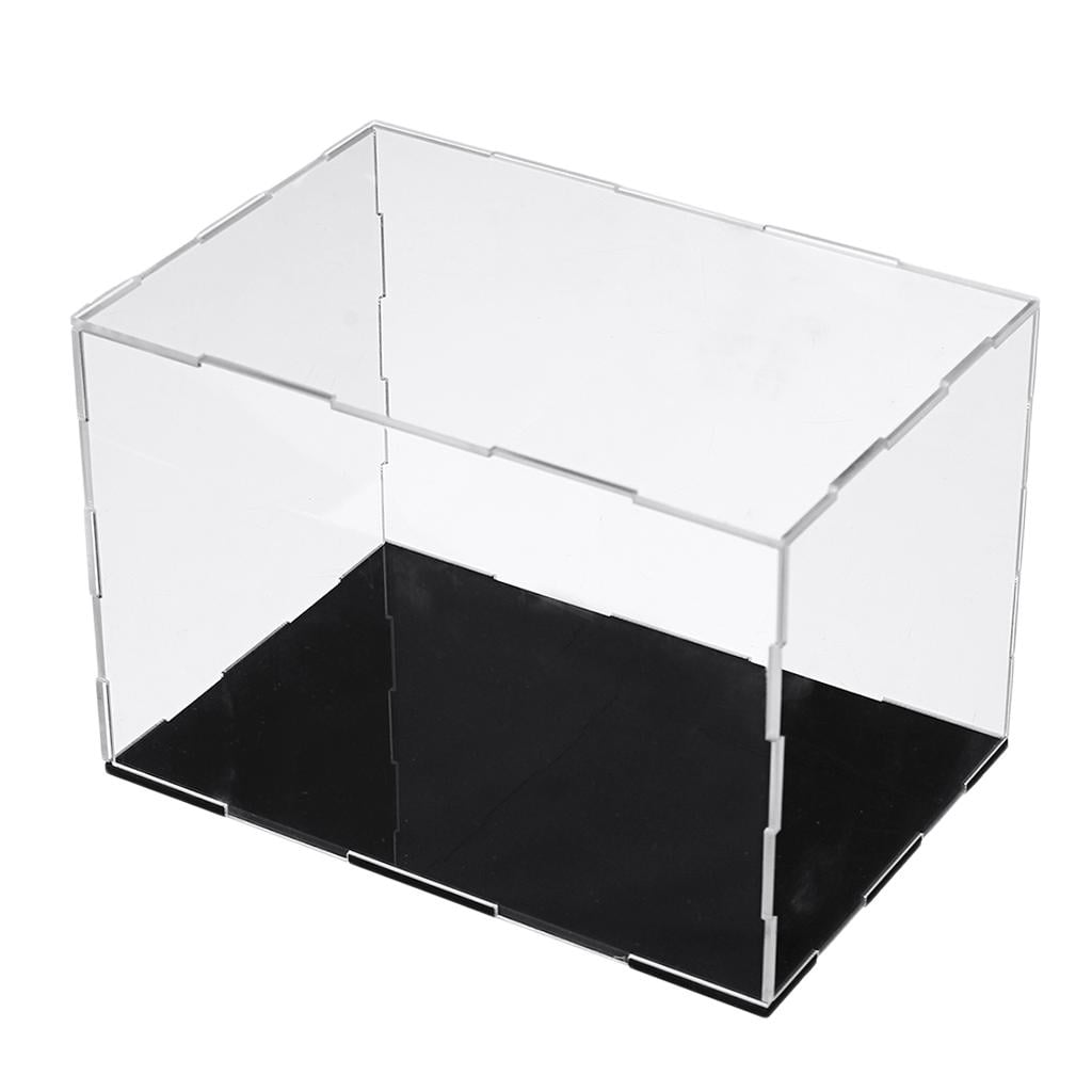 Clear Acrylic Display Cases Diecast 4WD Cars Protection Case Boxes 17x11x6cm 