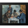 thumbnail image 2 of Cezanne, Paul 24x20 Black Modern Framed Museum Art Print Titled - The Card Players, 2 of 5