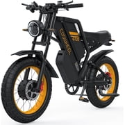 COSWHEEL GT20 Pro 3000W Electric Bike for Adults, 40AH Ebike with 48V Removable Dual Battery, 7-Speed, 20 x 4.0 Fat Tire