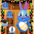 thumbnail image 4 of EDhome Easter Bunny LED Inflatable Window Hanging, Bright LED Light Up Blow Up Decor, Easy Inflate for Indoor Outdoor Courtyard Patio Garden Party Display, 4 of 8