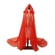 thumbnail image 2 of Capa con capucha para mujer, disfraz de Halloween brillante, largo hasta el suelo, lavable para adultos Rojo, 2 of 9