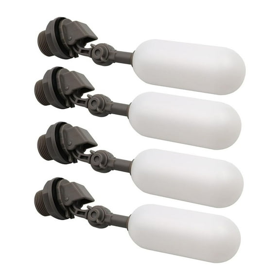 4pcs 1/2" Ball Float Valve Adjustable Arm Water Level Control Automatic Fill StopTAPDRA Spare Part