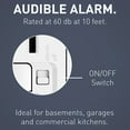 thumbnail image 6 of 125V, 3W Trademaster Tamper-Resistant 15A Self-Test Duplex GFCI Outlet with Audible Alarm, White, 6 of 7