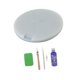 thumbnail image 5 of Raqueta de tenis de mesa, tabla de cortar ensamblada, Kits DIY, tablero de PE de 22cm de diámetro, accesorios giratorios antideslizantes, pegamento, 5 of 9