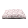 thumbnail image 4 of Floral Pet House, Abstract Flowers Little Gentle Blossoms of a Romantic Spring Garden Art, Outdoor & Indoor Portable Dog Kennel with Pillow and Cover, 5 Sizes, Dried Rose and White, by Ambesonne, 4 of 5
