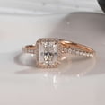 thumbnail image 4 of vylahjewellery Luxury Moissanite Engagement Ring Double Band Vermeil Rose Gold Anniversary Ring Customize Wedding Jewelery Halo Radiant Shape Birthday Gift For Her, 4 of 8