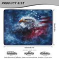 thumbnail image 7 of XYZCANDO Eagle Flag Car Trunk Mat 29" x 39", All-Weather Waterproof Cargo Liner with Non-Slip Backing, Easy-Clean Stitched Edge Protector for SUVs, Sedans and Trucks, 7 of 7