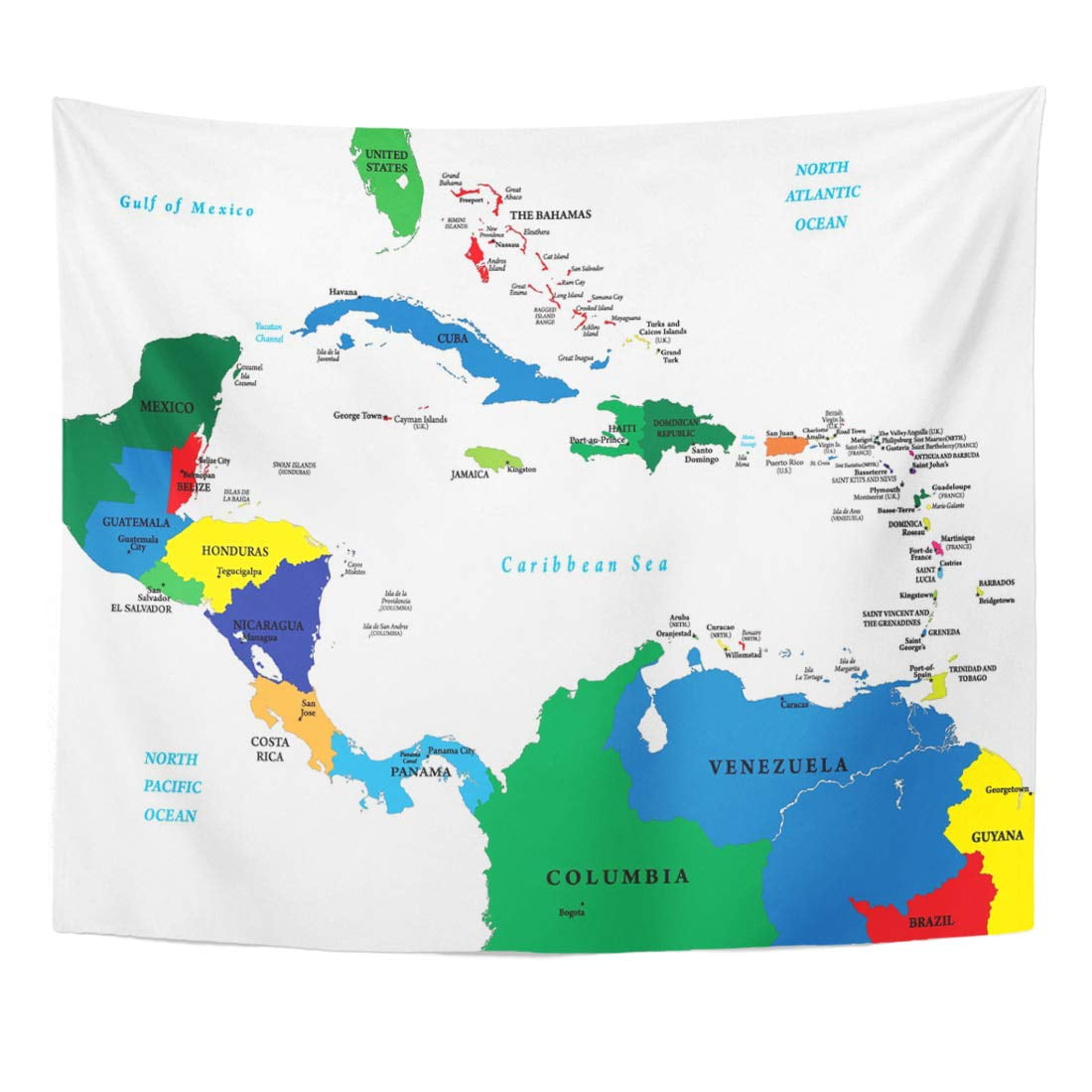 Get Caribbean Map Of Jamaica Gif