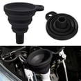 thumbnail image 3 of Engine Funnel Silicone DIY Car Oil Petrol Gasoline Foldable Fluid Filler `AU. C4X9, 3 of 8
