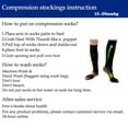 thumbnail image 3 of 8 Pairs Compression Socks for Women & Men Circulation 15-20 mmHg - Better Blood Flow, Swelling , Best Support for Medical, Running, Nursing, 3 of 7