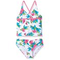 thumbnail image 1 of Girls' Candy Beach Sport 2-Piece Tankini Swimsuit, Krista Floral White, 2T, 1 of 2