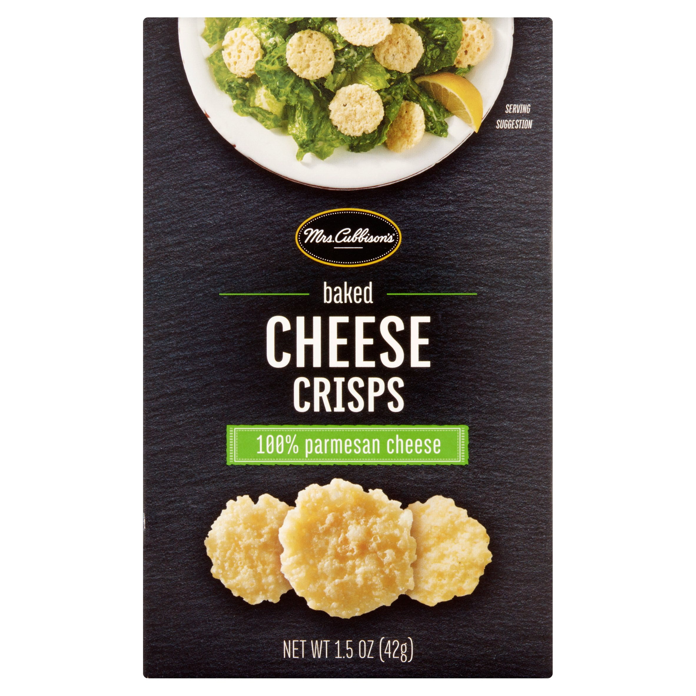 Mrs. Cubbison's Parmesan Cheese Crisps, 1.5 oz by Mrs. Cubbison's, LLC.