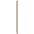 thumbnail image 5 of Ekena Millwork 47"H x 3/8"T Midland Adjustable Wood Decorative Slat Wall Panel Kit, Hickory (contains 29 Slats + 1 Straight Edge Starter Slat), 5 of 16