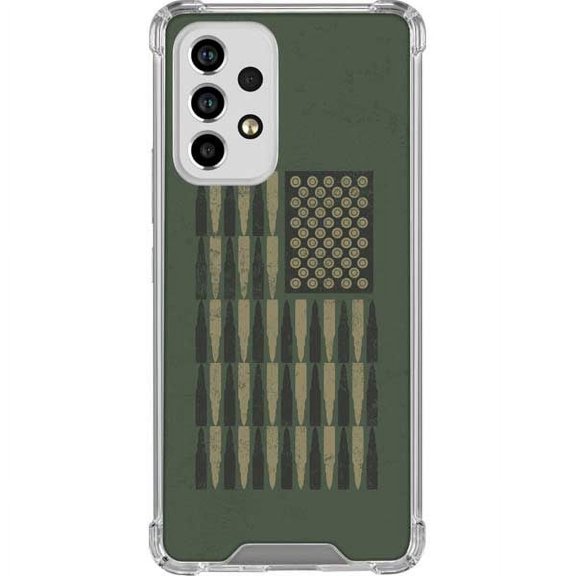 Skinit Military Bullet American Flag Galaxy A33 5G Clear Case