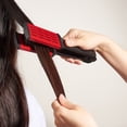 thumbnail image 4 of Peine para el cabello liso En forma de V Férula Peine Cerdas Alisado del cabello (Rojo) Likrtyny  Cuidado Belleza, 4 of 7
