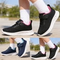 thumbnail image 2 of Boys Running Shoes Size 4 White Zero Drop Classic Soft School Sneakers Non- Tennis Shoes on Shoes Outdoor Activities, 2 of 8