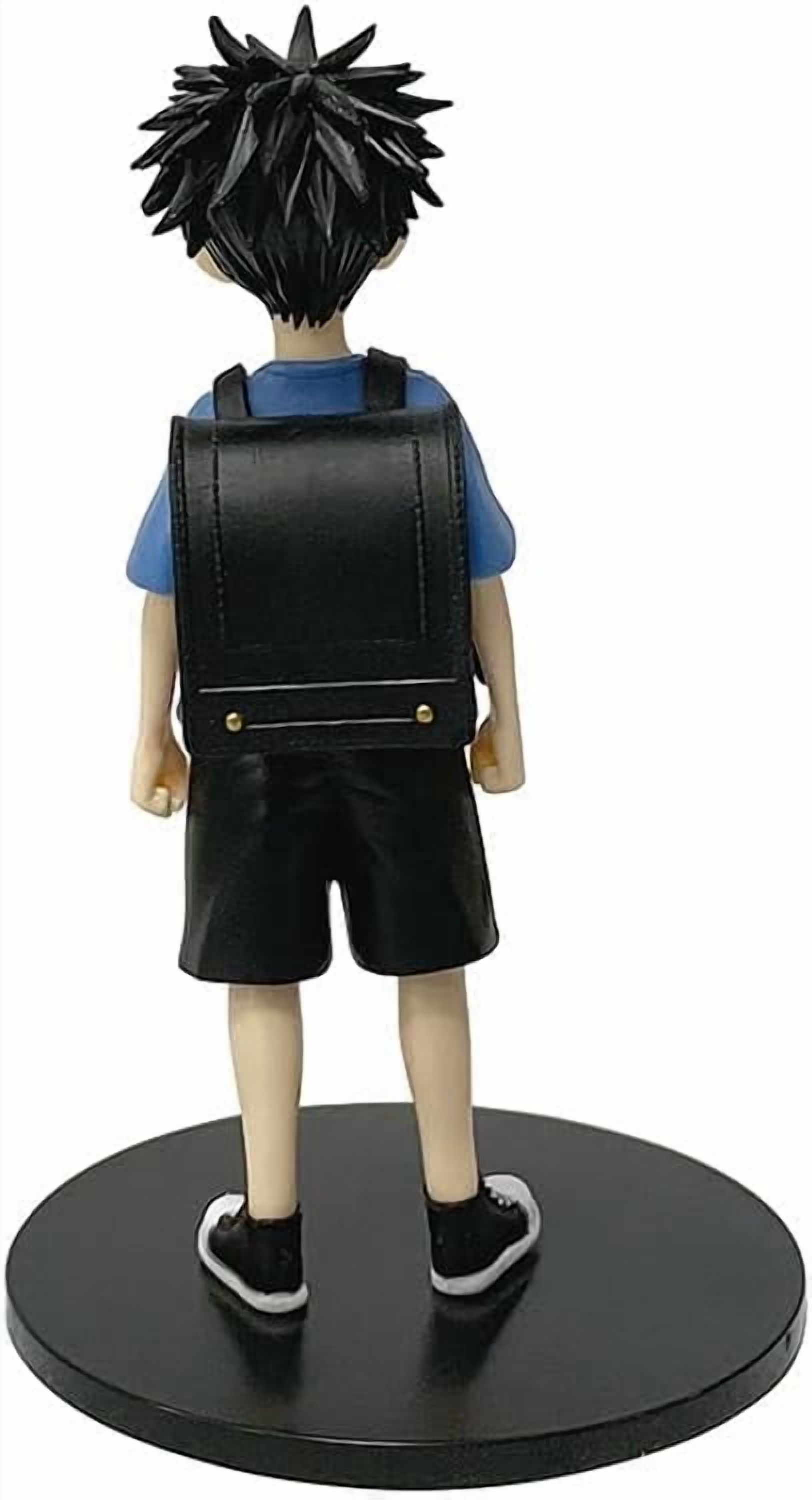 Newly Yuji Itadori Figure Megumi Fushiguro Figure Q Version Backpack Anime Figures 16cm/6.3inch Handmade PVC Game Character Decoration Craft Gift (b)