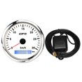 thumbnail image 1 of 85mm GPS Marine Speedometer 0-30 km/h Tachometer with 7-color Backlight Odometer Compatible with Marine Yachts, 1 of 5