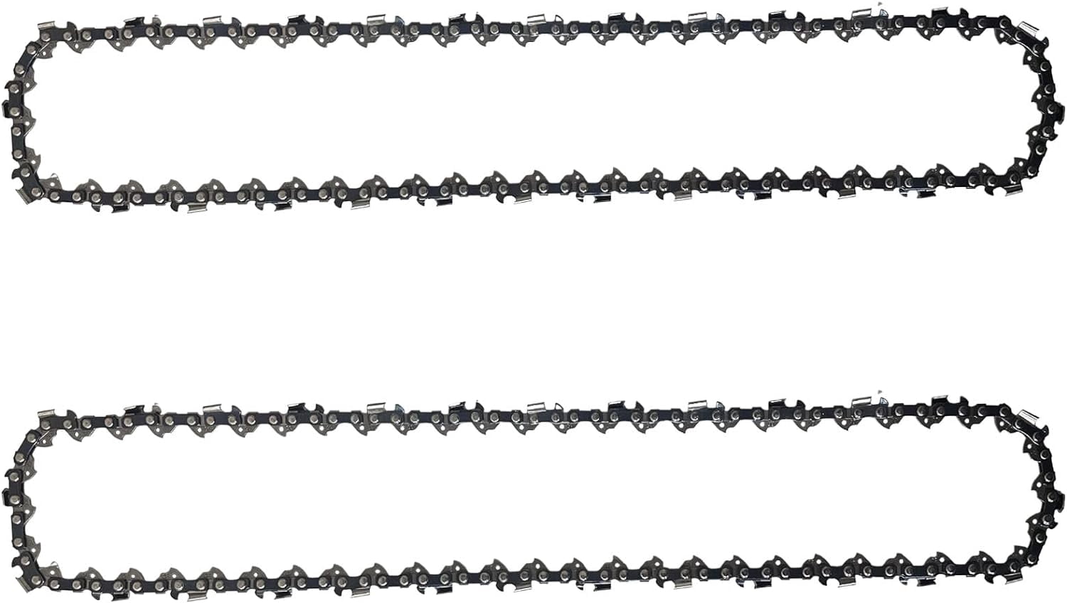 Opuladuo 2PC 16'' Chainsaw Chain Replacement for EGO Power+ CS1613 / CS1604 / CS1600 / CS1610 / CS1611 16-Inch 56V Chainsaw
