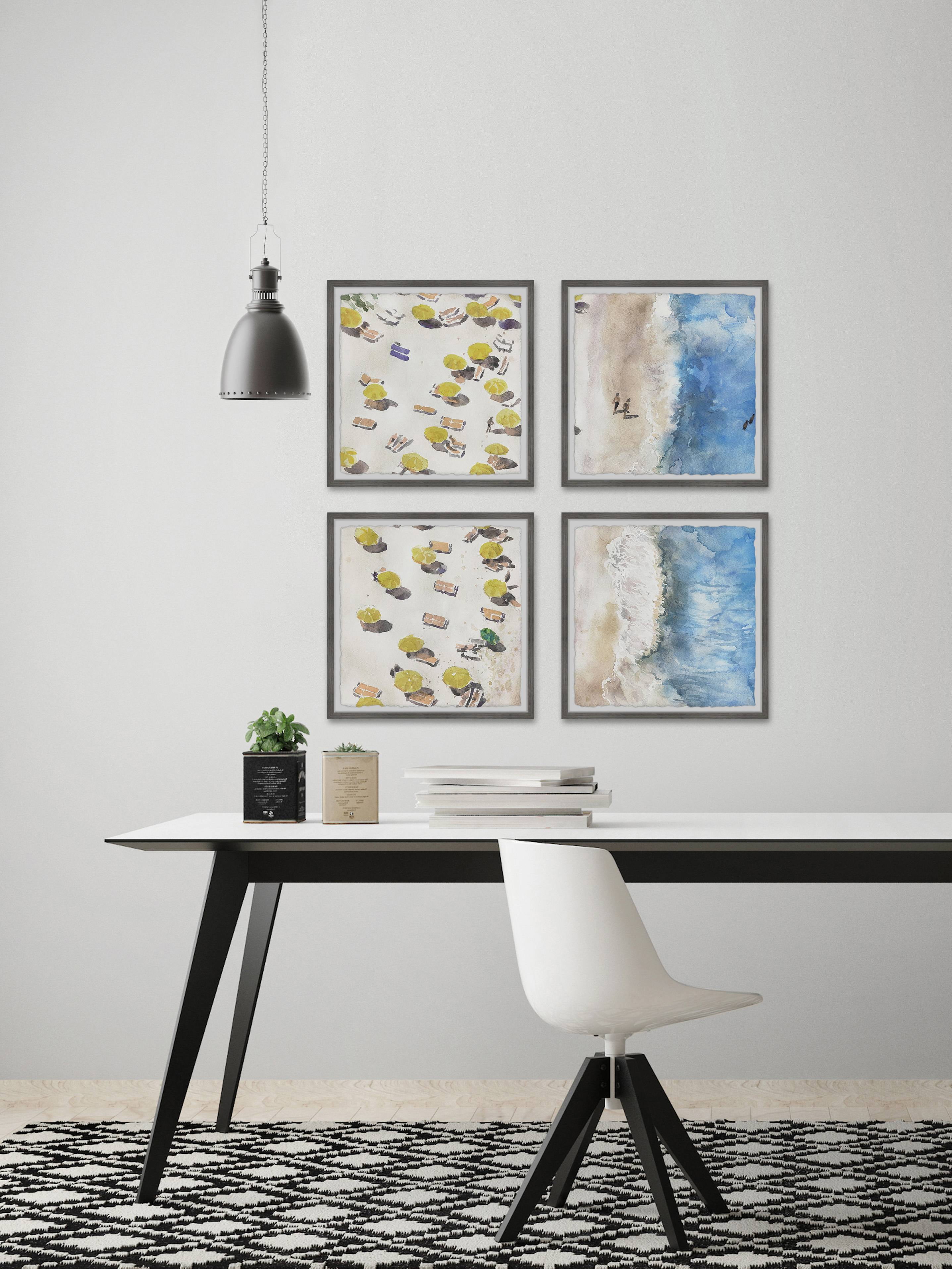 Marmont Hill Yellow Sunshade III Quadriptych