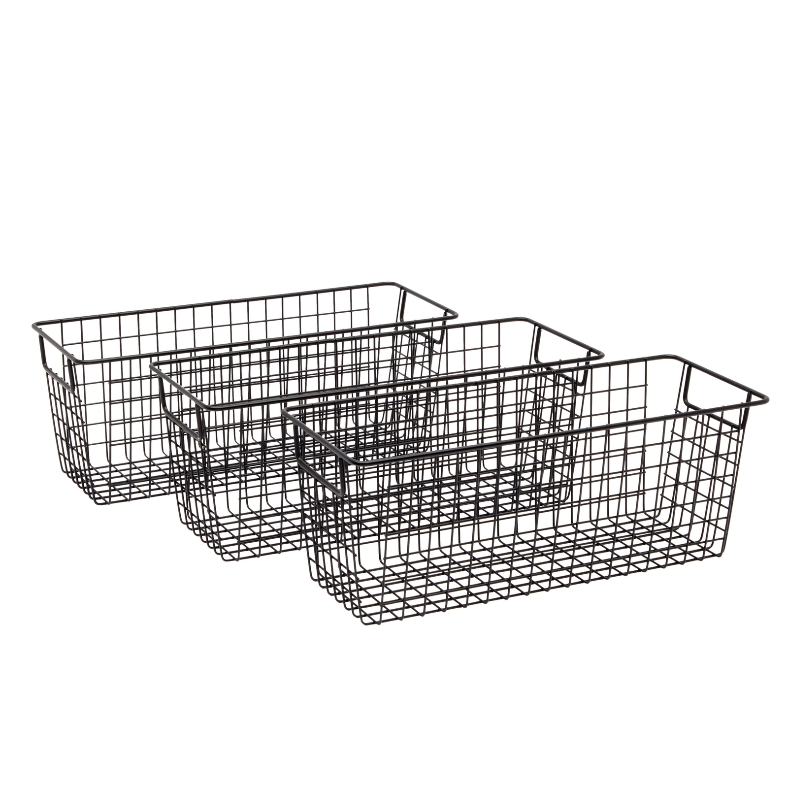 gg166 metal storage basket under cabinet