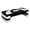 White, variant on NALYL Aerobic Step Platform, Exercise Stepper in Multiple Colors - Home Gym Fitness Equipment for Cardio, Core, Leg Toning, Balance Training and Low-Impact Workouts