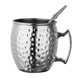 thumbnail image 2 of Rose Gold Hammered Moscow Mule Mug Stainless Steel Cup 530ml, Perfect Gift for Any Occasions, 2 of 5