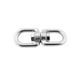 thumbnail image 5 of Eigraketly 2 piezas ganchos de presión de anillo giratorio de escalada Conector giratorio de ojo de doble punta para actividades al aire libre Dispositivos Escalada Eigraketly OD002934-00, 5 of 6