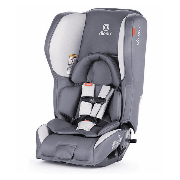 Diono Rainier 2AX Latch Convertible Car Seat, Dark Grey