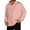 Pink, variant on CharmCyan Men's Casual Collared Long-Sleeve Knit Base Layer Top Cyan L