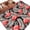 Bright Red, variant on Runner Rug 2'x6', Pink Flamingo Washable Non-Slip Hallway Runner Rugs, Blue Summer Tropical Plants Leaves Bedside Rugs Floor Mats Carpet Runners for Kitchen Bathroom Laundry Room