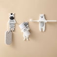 thumbnail image 3 of WREESH Cute Animal Hanger Wall Door Keychain Decoration Frame Cartoon Free Punch Hook, 3 of 9