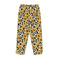 thumbnail image 3 of Lsque Cow Print Sunflower Print Women's Pajama Pants, Lounge Pant - Comfortable Home Wear,Elastic Waistband, Stylish Design-XX-Large, 3 of 9