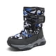 thumbnail image 1 of Zapatos para niños, botas de algodón para niños, zapatos de algodón grueso y cálido con forro polar para niños, botas impermeables para niñas de talla mediana y grande, botas de nieve antideslizantes, 1 of 6
